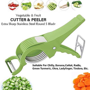 ✨2 in 1 Vegetable Cutter With Peeler (Buy 1 Get 1 Free)🔥