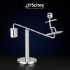 Stainless Steel Balancing Surfer man - Meditation, Entertainment, Office - Home Decorations & Gift.