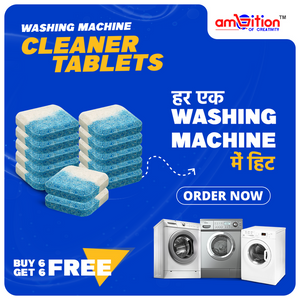 King O Clean™ - Washing Machine Deep Cleaning Tablets 6 Month Pack (Buy 12 Get 12 FREE)