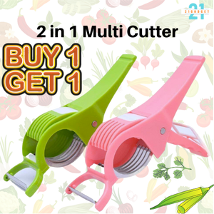 ✨2 in 1 Vegetable Cutter With Peeler (Buy 1 Get 1 Free)🔥