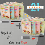 Magic Book Buy 1 set & Get 1 set FREE!!! + FREE Learning 2000+ pages downloadable PDF worksheet for kids