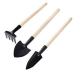 1598 kids garden tools set of 3 pieces trowel shovel rake