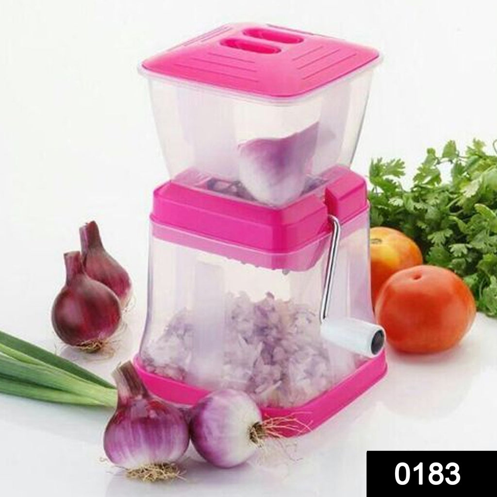 183 _big onion chilly cutter vegetable chopper multicolor