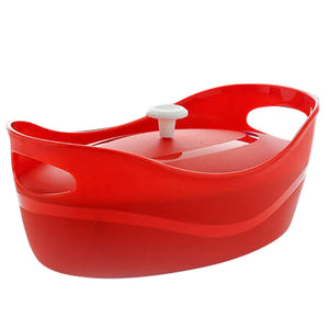 2253 multipurpose vegetables and fruit plastic storage bowl with cap