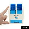 ambitionofcreativity in dual bladeless mini air conditioner water air cooler powered by usb battery colors may vary