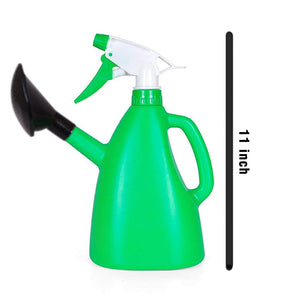 1077 2 in 1 watering can with hand triggered sprayer for plants