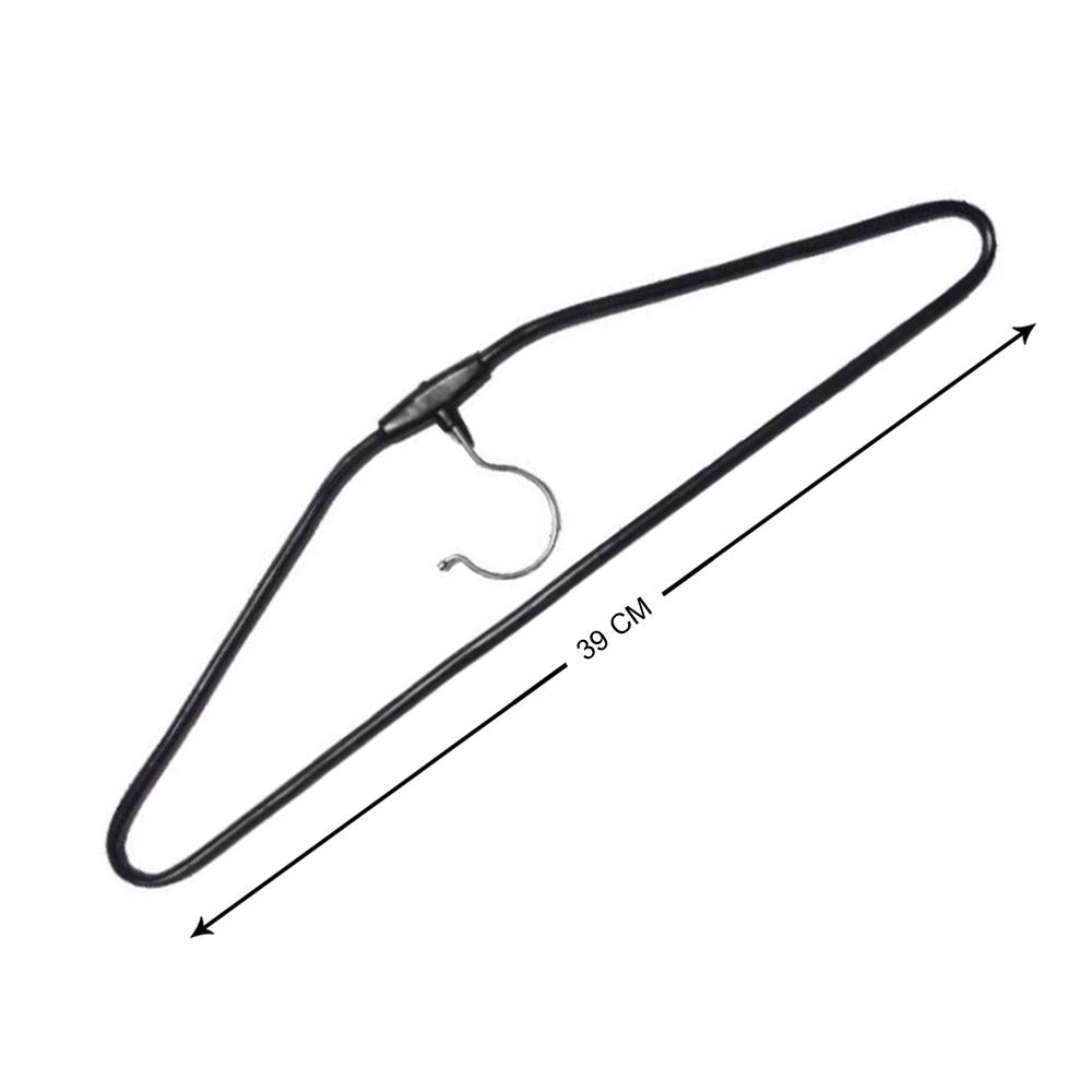 7203 stainless steel wardrobe cloth hanger pack of 10