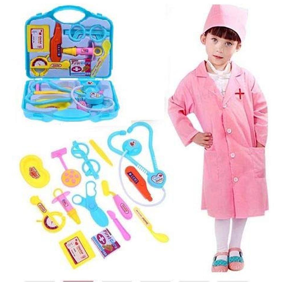 1903 kids doctor set toy game kit for boys and girls collection multicolour