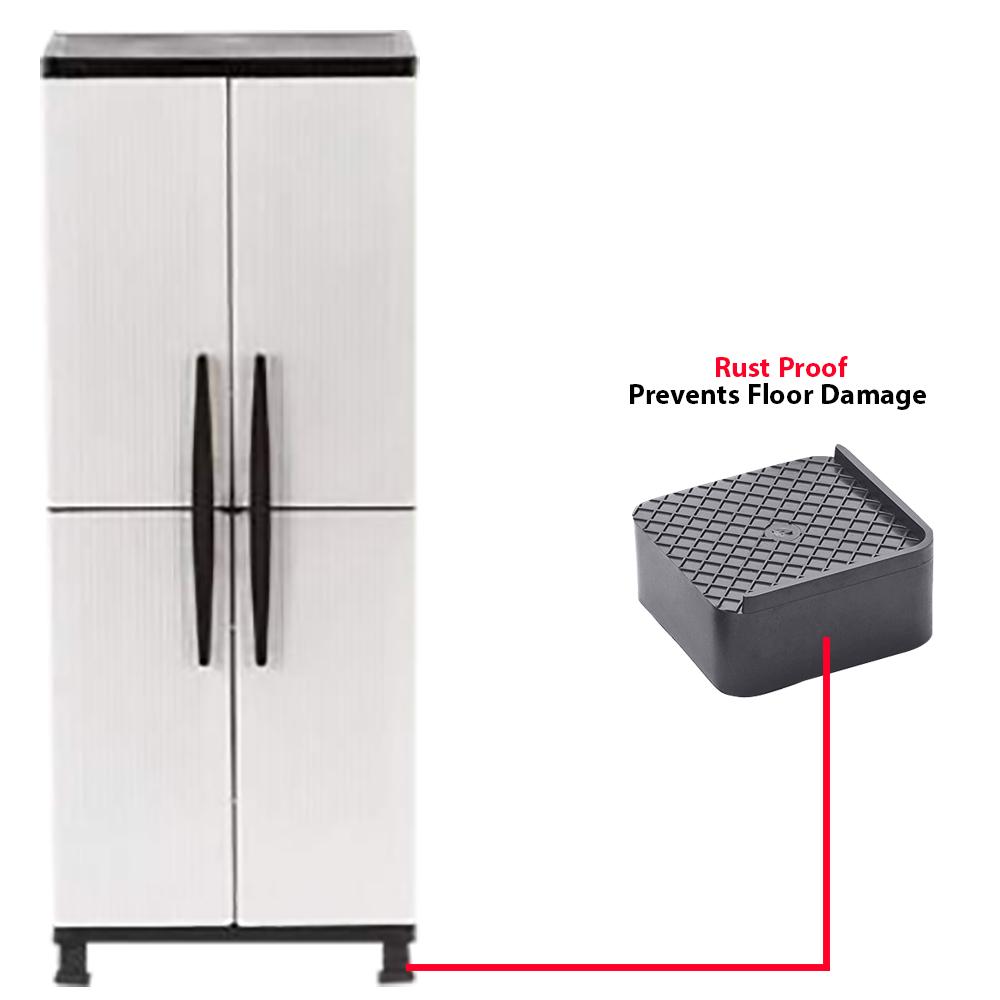 1124 premium multipurpose heavy duty cupboard refrigerator sofa base stand set of 4 pcs