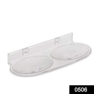 0506 double soap dish bathroom soap holder