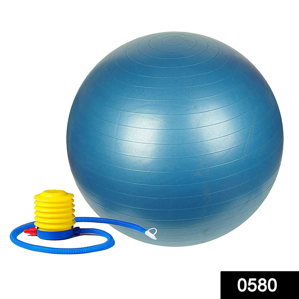 ambitionofcreativity in sports fitness anti burst gym ball with pump 45 cm 65 cm and 75 cm by ambitionofcreativity in