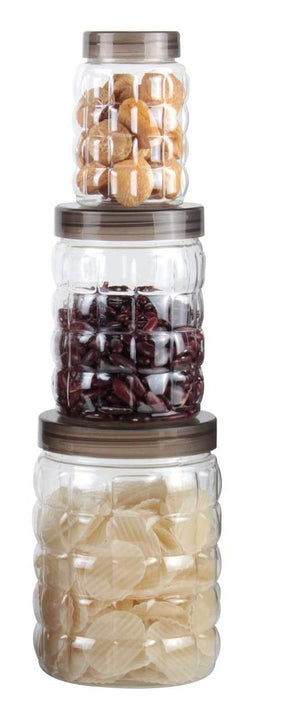 ambitionofcreativity in kitchen storage containers 3pcs jars set big medium small size