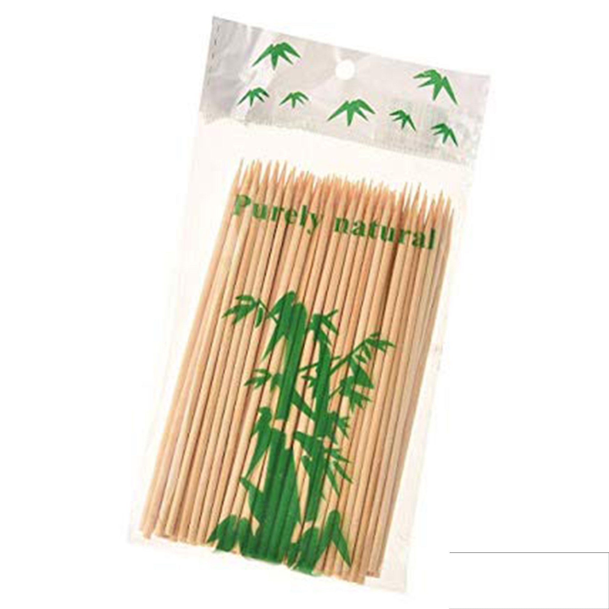 1116 natural bamboo wooden skewers bbq sticks for barbeque and grilling