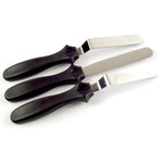 1126 multi function cake icing spatula knife set of 3 pieces