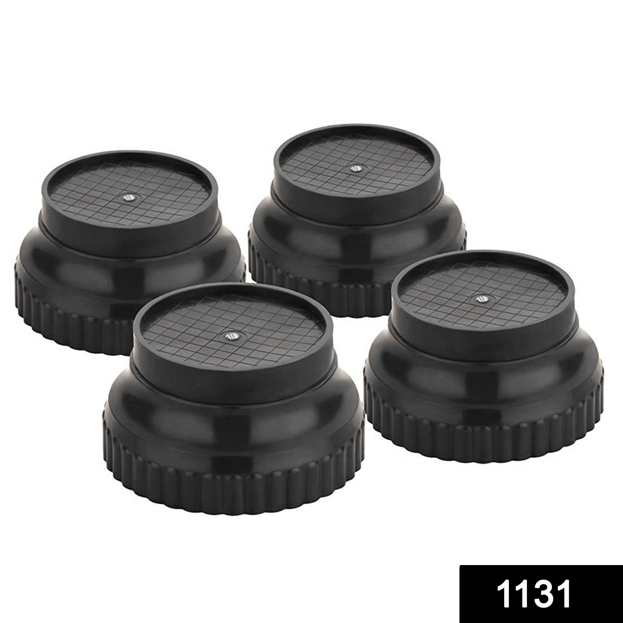 1131 multi purpose 4 pieces round plastic legs foot and stand
