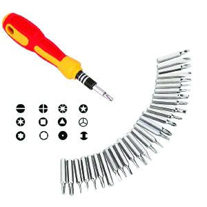 1540 screwdriver set 32 in 1 magnetic tool kit with 30 bits