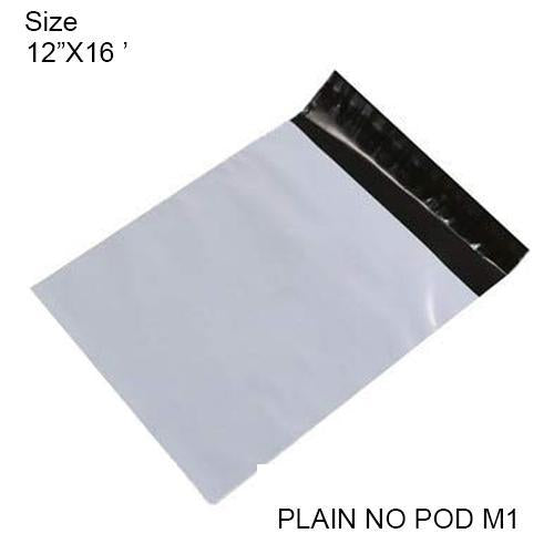 0916 Tamper Proof Courier Bags(12X16 PLAIN NO POD M1) - 100 pcs
