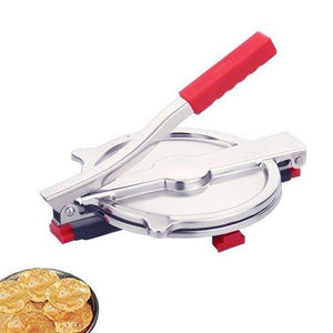 1213 manual stainless steel puri press machine maker with handle 6 inch