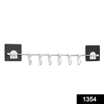 1354 plastic sticker self adhesive multipurpose hanger hooks