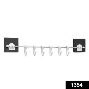 1354 plastic sticker self adhesive multipurpose hanger hooks