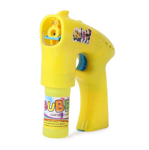 Battery Operated Bubble Gun toy For Kids ( Yellow Colour )