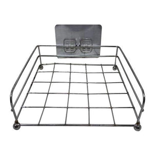 1582 stainless steel wall mount set top box stand