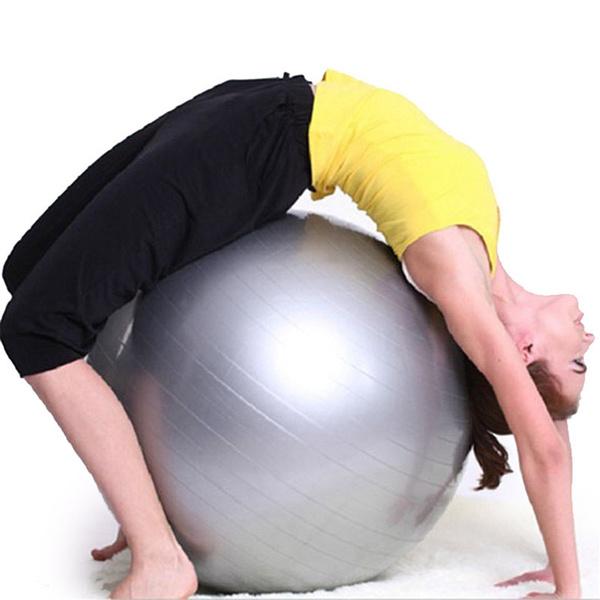 1592 anti burst exercise heavy duty gym ball multicolour