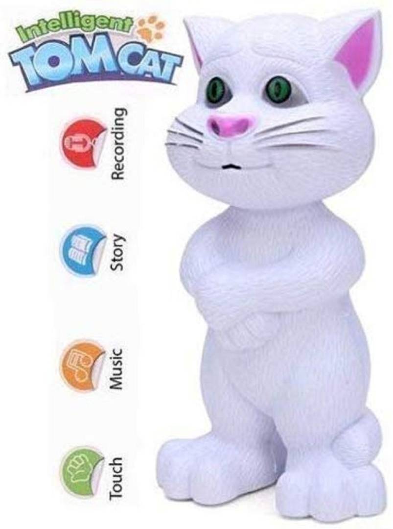 Talking Tom Cat toy With Touch Recording Rhymes And Songs