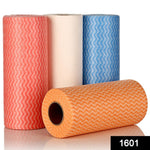 1601 non wooven fabric disposable handy wipe cleaning cloth roll 1pc