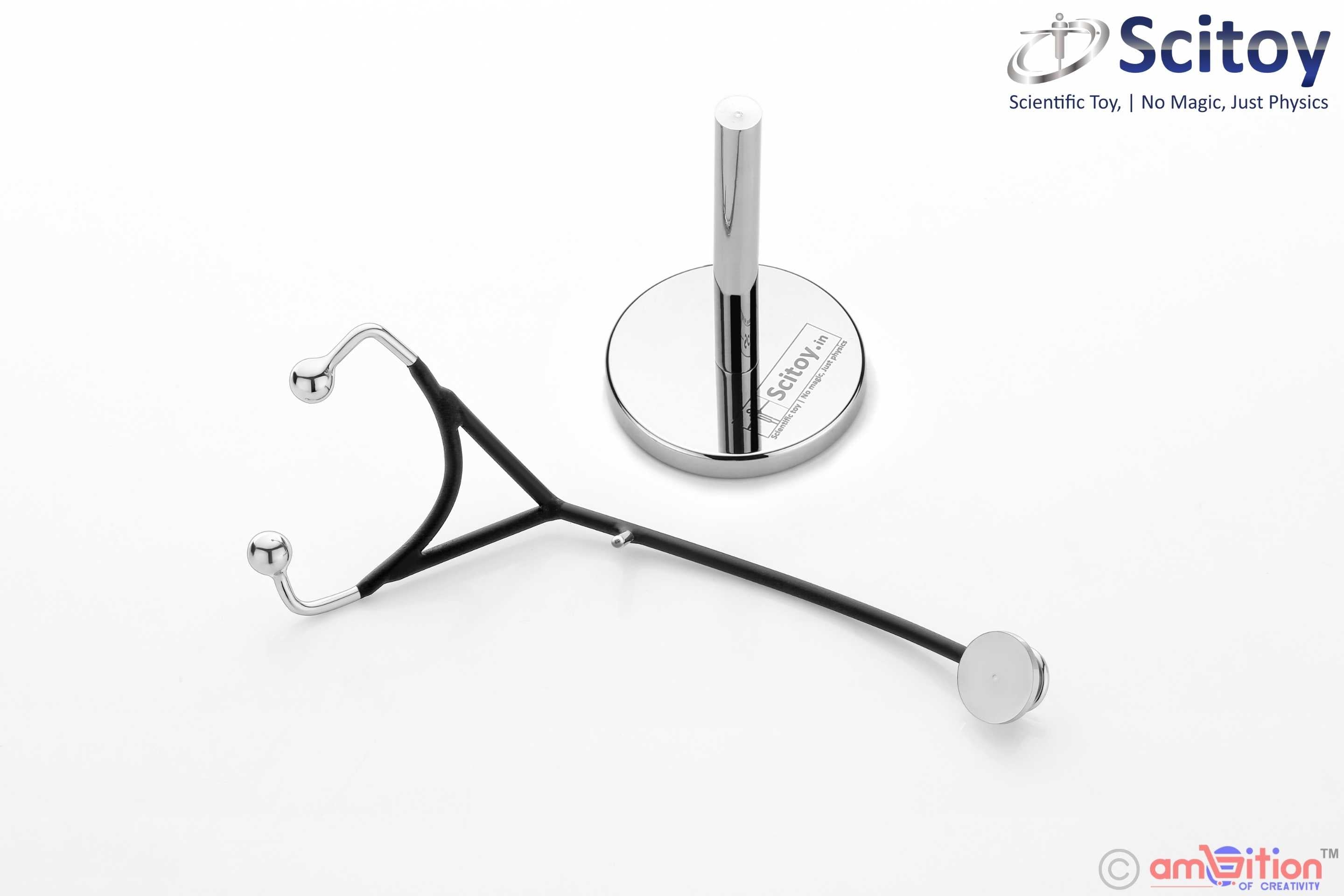 Stainless point balanced stethoscope for Meditation, Entertainment, Office - Home decorations and Gift.