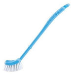 1291 single sided bristle plastic toilet cleaning brush