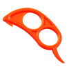 0187 Kitchen Plastic Orange Citrus Peelers, Slicer, Cutter - Ambitionofcreativity.in - Kitchen - Ambitionofcreativity.in