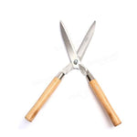 455 wooden handle hedge shears bush clipper