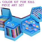 ambitionofcreativity in 46 pcs plastic art colour set with color pencil crayons oil pastel and sketch pens