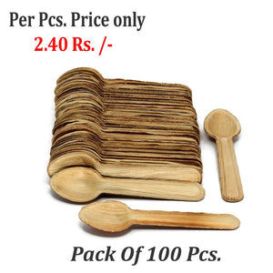 3223 disposable eco friendly wooden spoons pack of 100