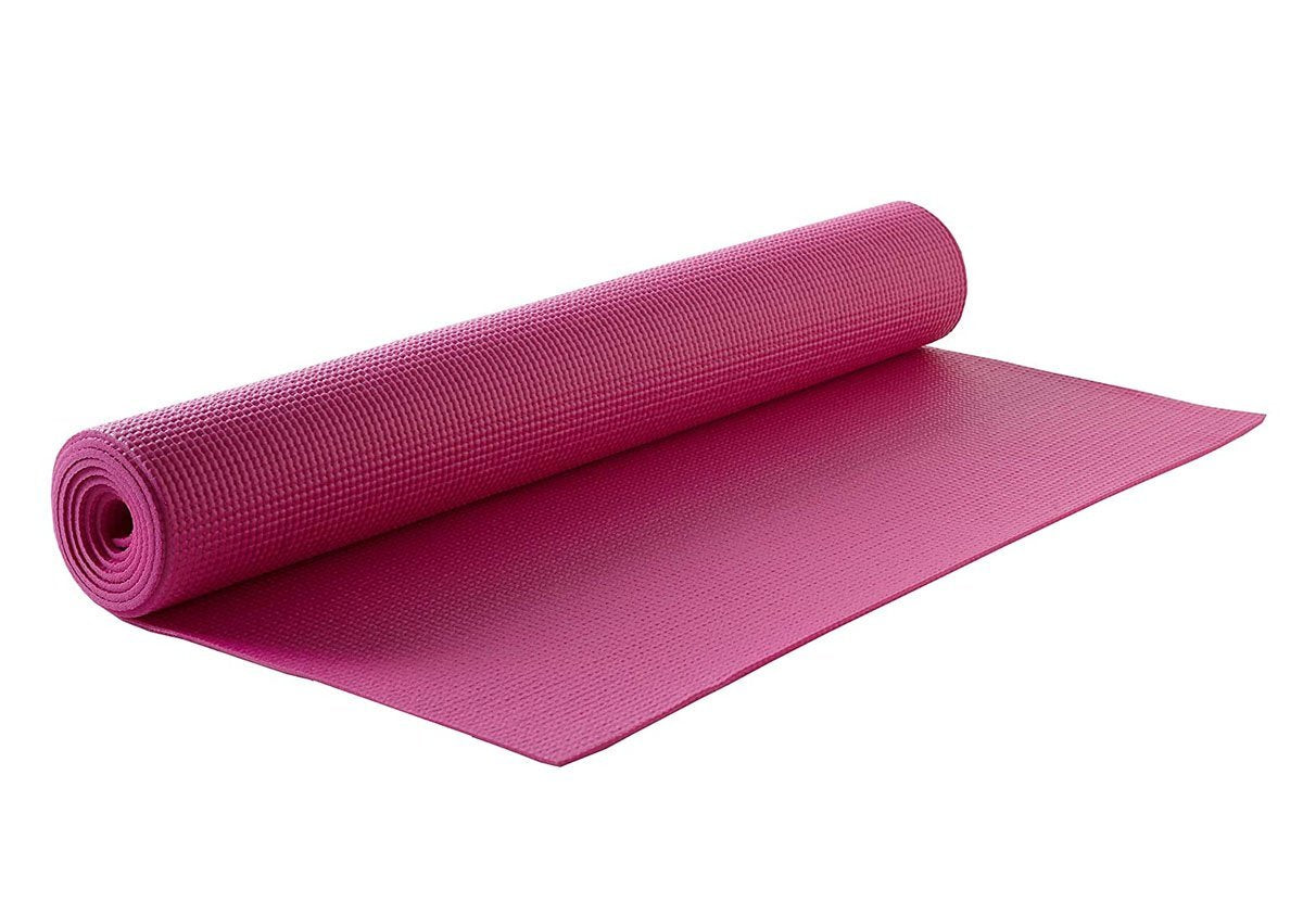 yoga mat eco friendly for fitness exercise workout gym with non slip pad 180x60xcm color may very
