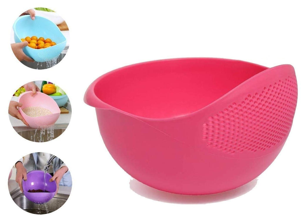 2062 plastic rice bowl strainer colander