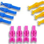 1209 premium plastic cloth hanging clips pegs 12 pcs