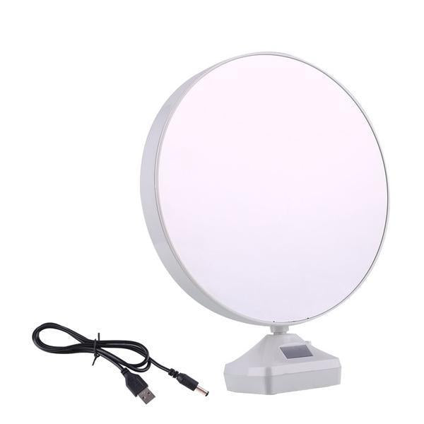 ambitionofcreativity in plastic 2 in 1 mirror come photo frame with led light