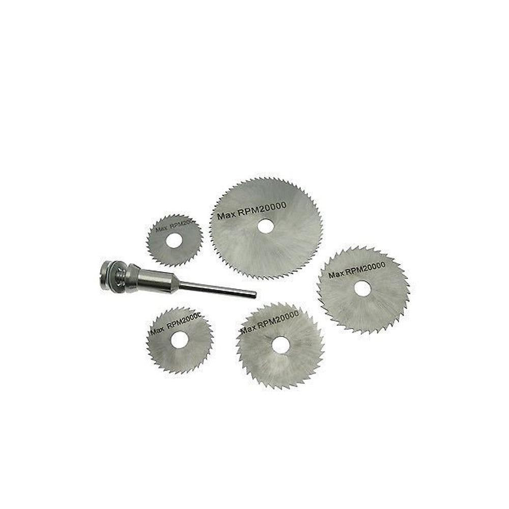 ambitionofcreativity in saw blade set 6pcs metal hss circular saw blade set cutting discs for rotary tool