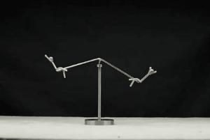 Stainless steel Balancing See-Saw Table Top for Meditation, Entertainment, Office - Home decorations and Gift.