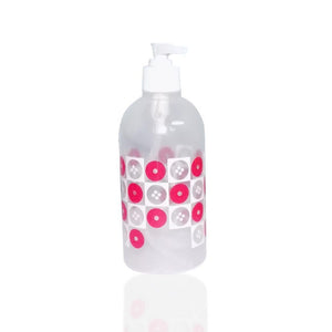 0208 Transparent, Refillable, Plastic, Multi-Purpose Lotion Pump Bottles (1pc)