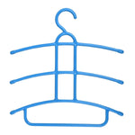 1273 multi layer fish bone shape clothing storage hanger drying rack