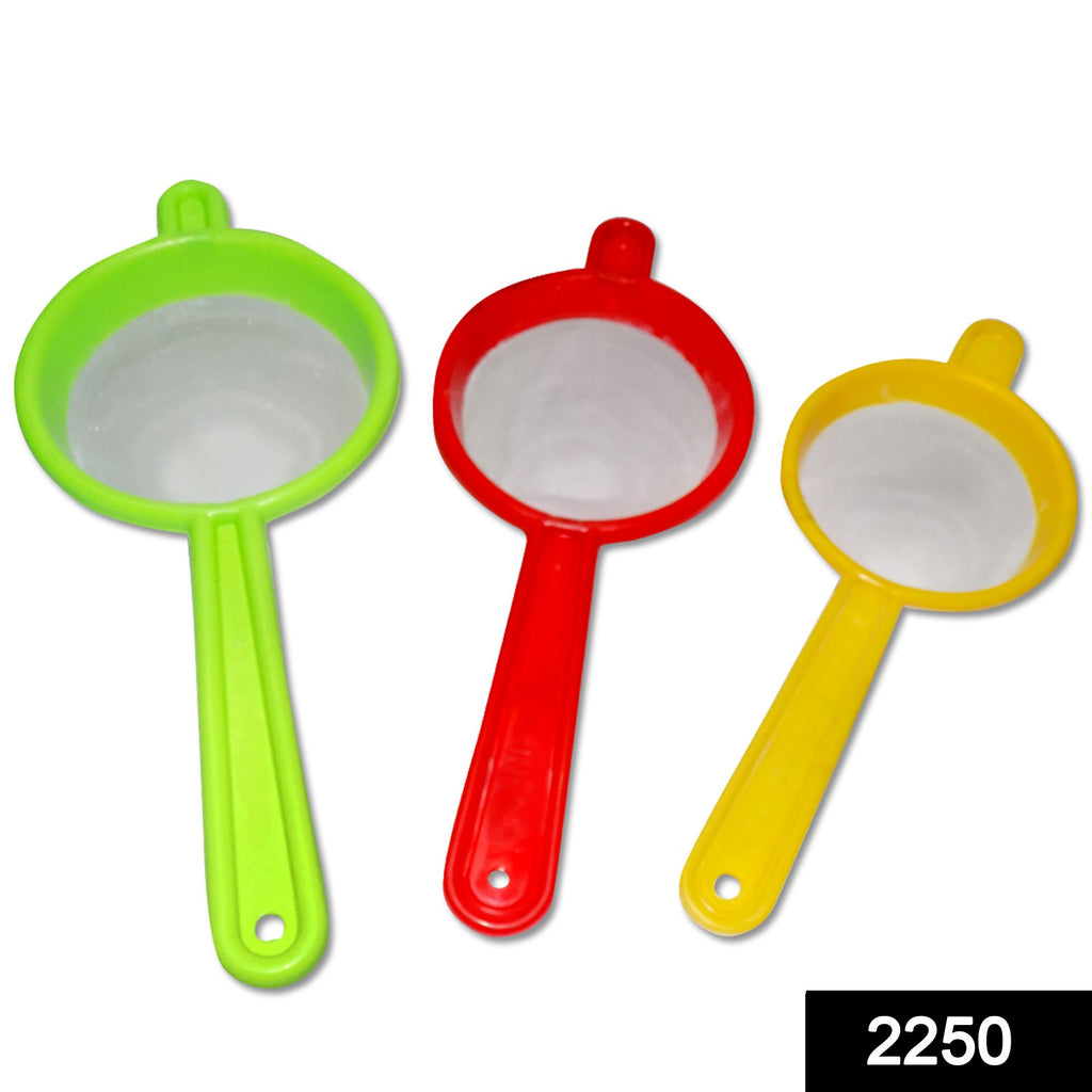 2250 plastic multipurpose tea and coffee strainer pack of 3