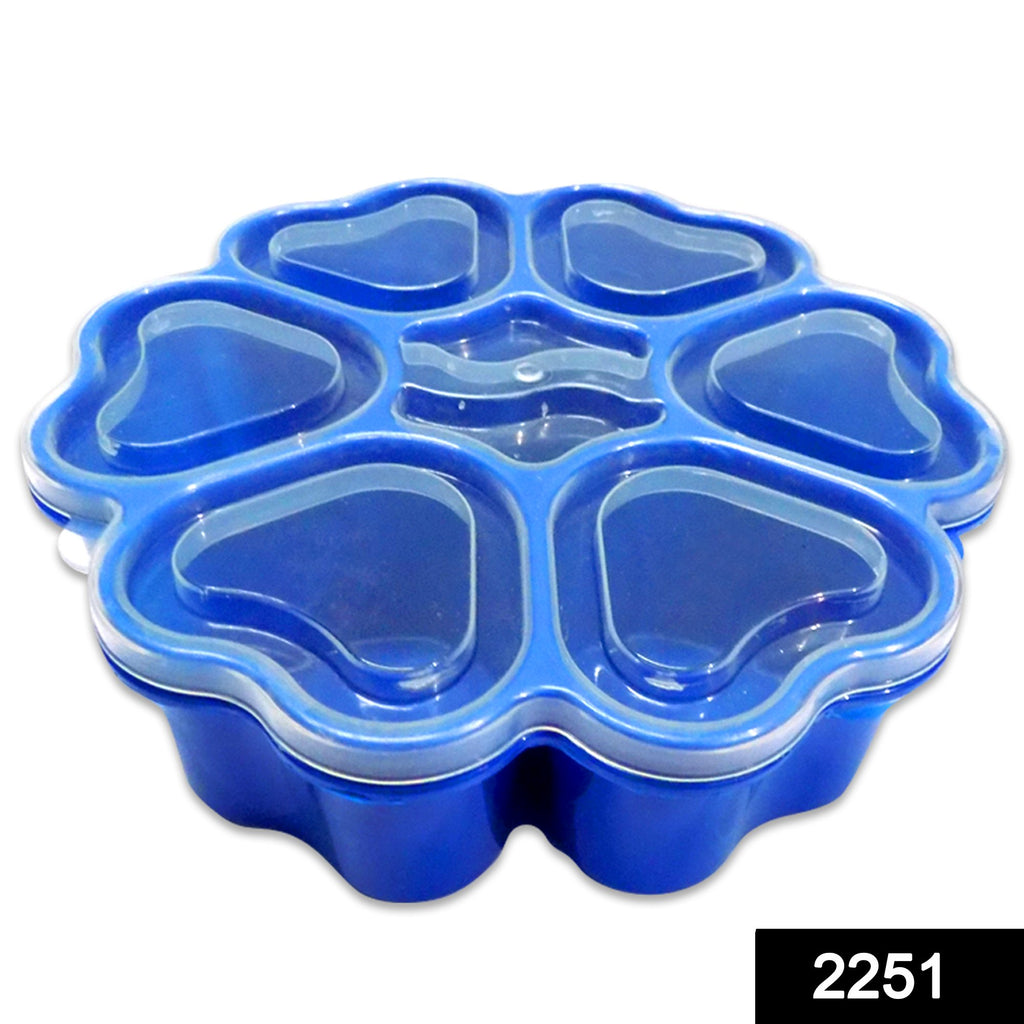 2251 heart shape masala spice box container