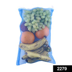 2279 fridge bags for fruits and vegetables with zip net multicolour