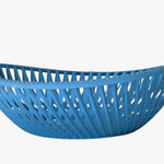 2230 multipurpose plastic oval shape storage basket