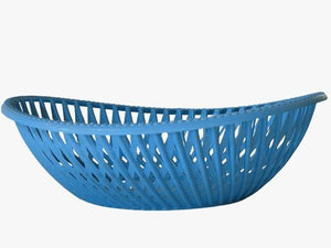 2230 multipurpose plastic oval shape storage basket