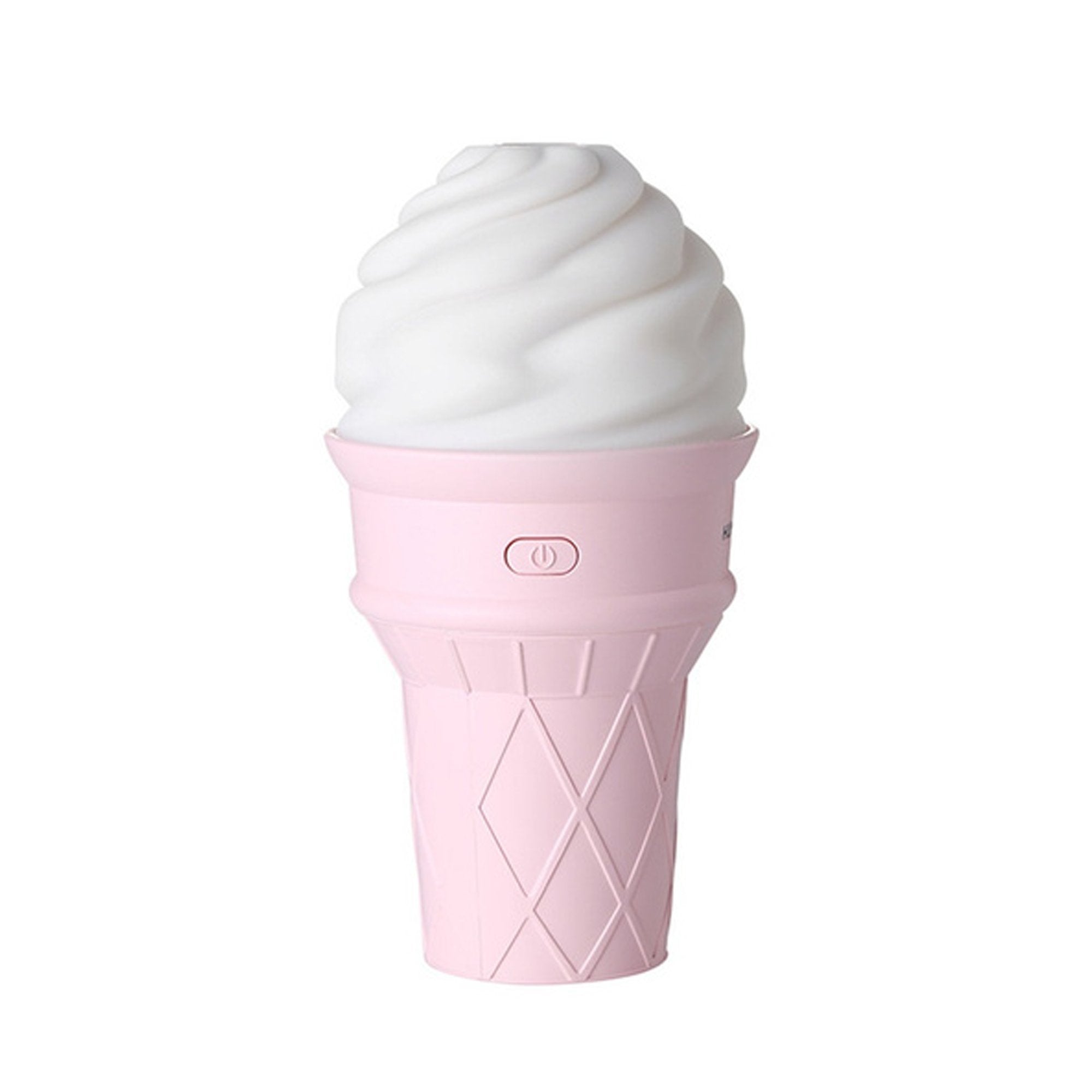 0396 ice cream design led humidifier for freshening air fragrance multicoloured