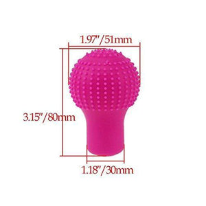 278 anti scratch universal fit silicon gear shift knob protective cover